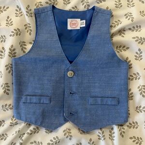 Blue Dress Vest for Kids